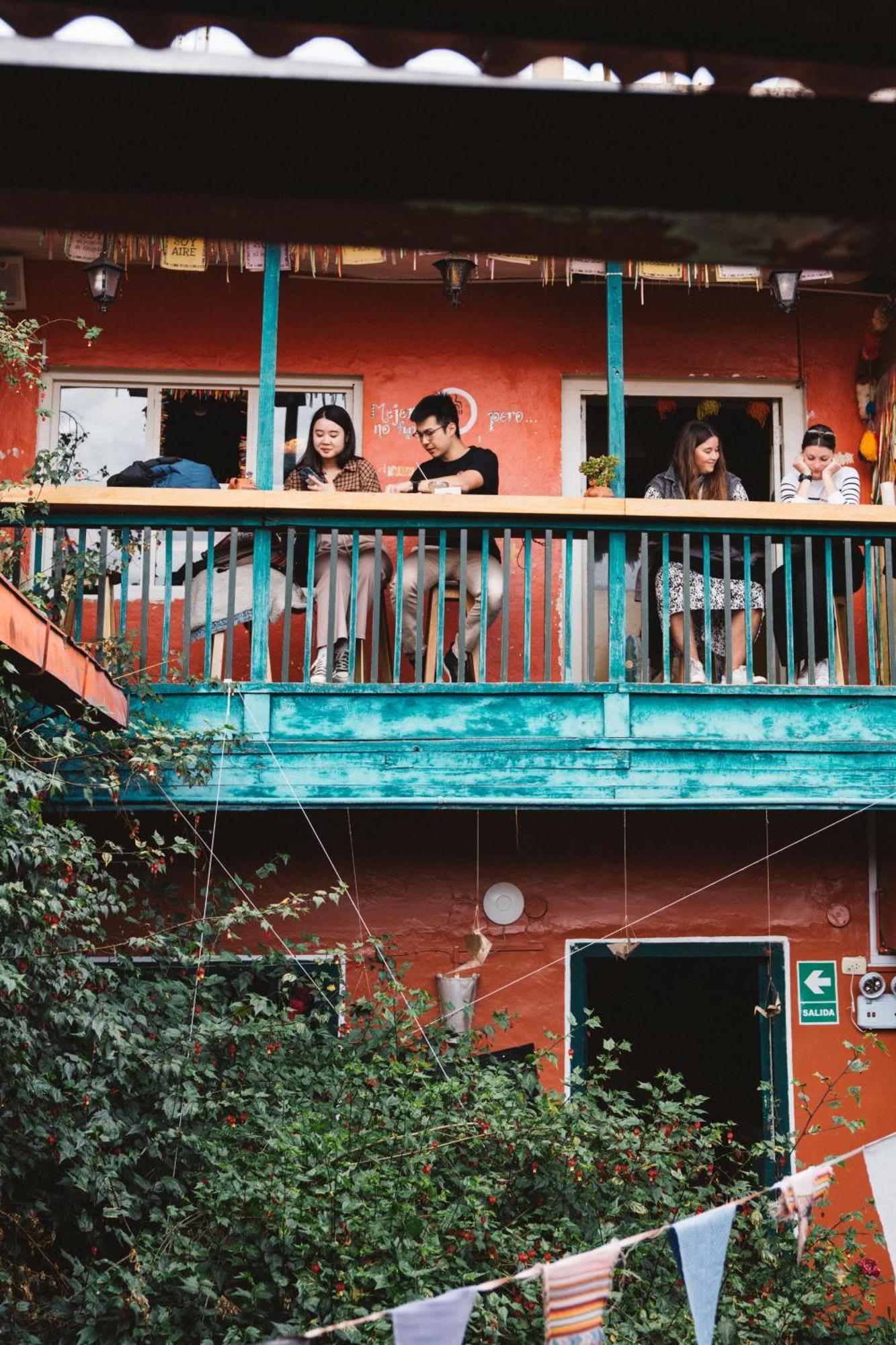Backpacker La Bo'M Hotel Cuzco Buitenkant foto