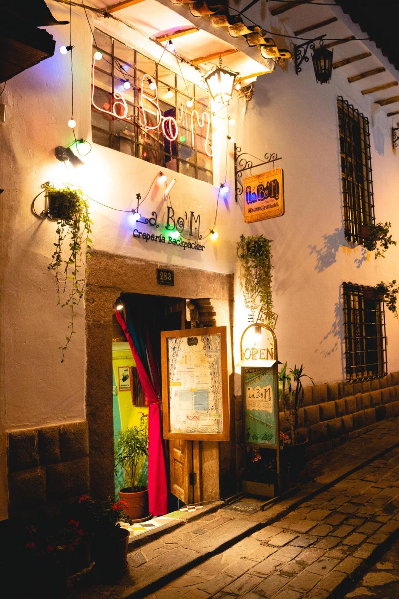 Backpacker La Bo'M Hotel Cuzco Buitenkant foto