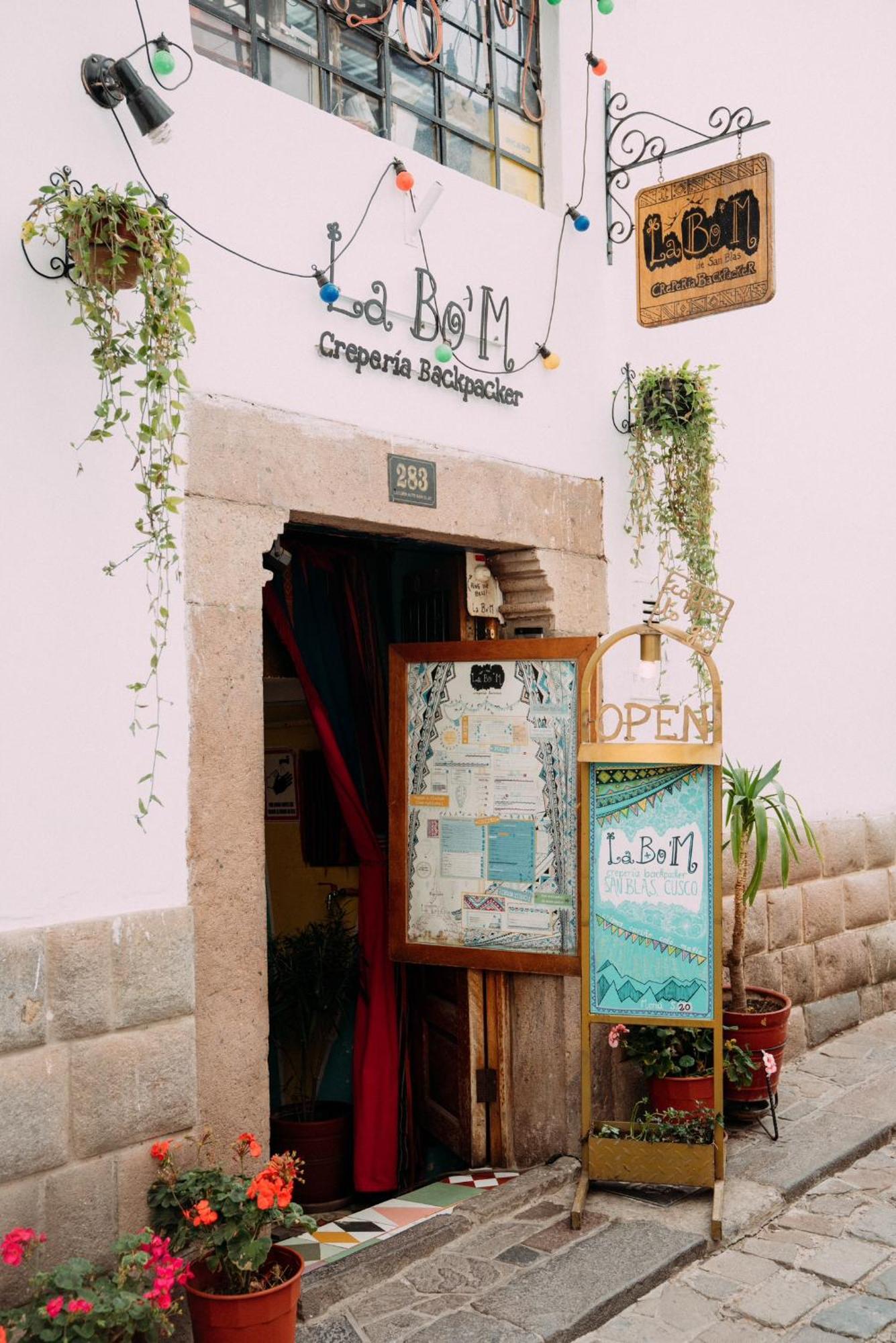 Backpacker La Bo'M Hotel Cuzco Buitenkant foto